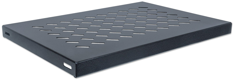 19" shelf for fixed installation, 1 U, 345 mm deep - 712521