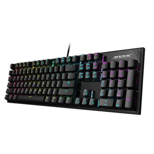 Gigabyte AORUS K1 - Keyboard - backlit - AORUS K1