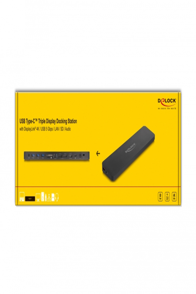 Delock docking station + notebook stand - 88050
