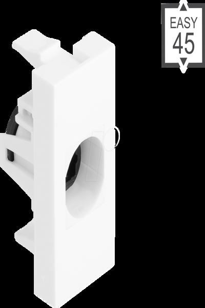 Delock Easy 45 Module TOSLINK Jack white