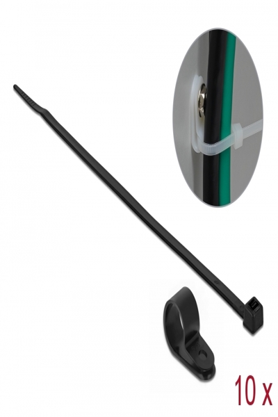 Delock Cable tie kit - 30 cm - 18870