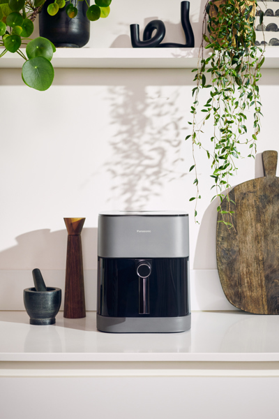 Panasonic NF-CC500SXE, Varmluftsfritös, 5 L, 80 °C, 200 °C, Enkel, Grå - NF-CC500SXE