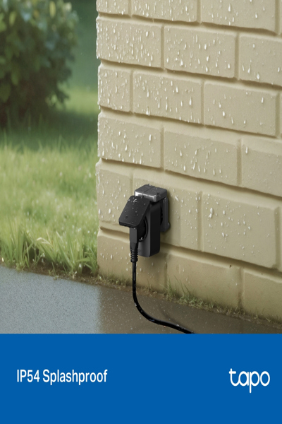 TP-LINK TAPO P410M Smart WiFi Outdoor Plug - TAPO P410M