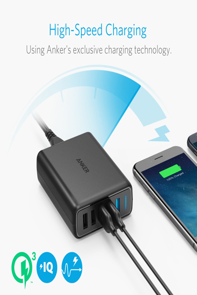 Anker PowerPort 5 - Power adapter - A2054L11