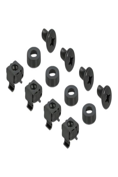 Delock Blind plate - black - 4U - 66663