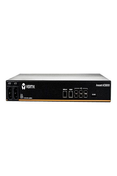 Vertiv Avocent ACS 8000 48-Port Serial Console Server Dual Internal AC Power 1U - ACS8048DAC-400