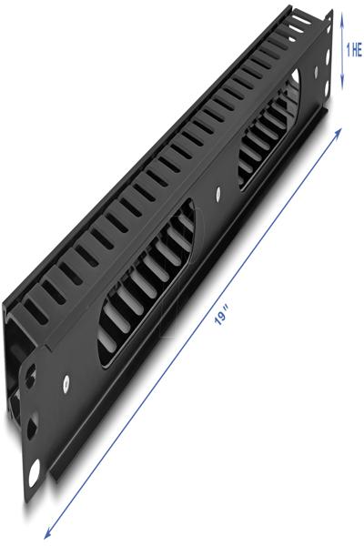 Delock Rackmount Cable Management Routing Panel