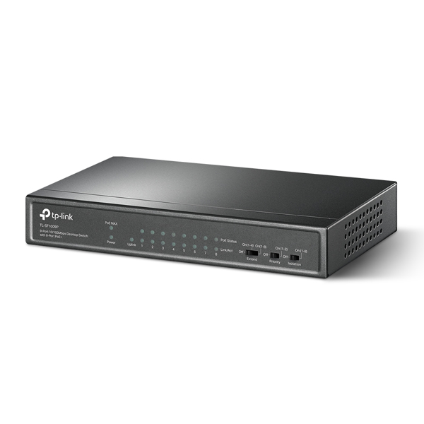 TP-LINK TL-SF1009P - Network Switch - Unmanaged - TL-SF1009P
