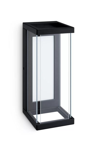 Philips Outdoor Ulyzo Wand 12W 27K schwarz