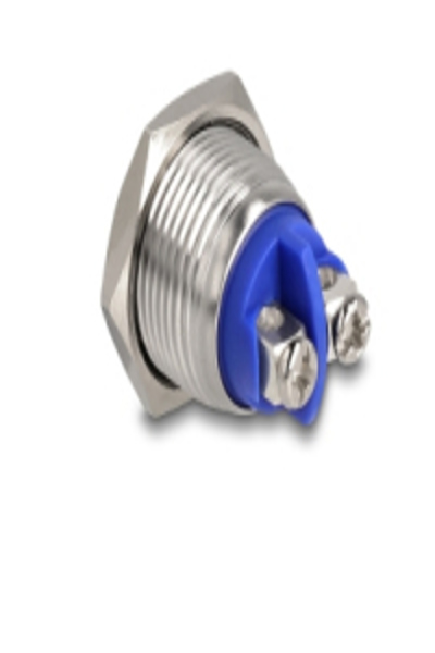 Delock 16mm Flat Actuator Push Button Screw Terminal