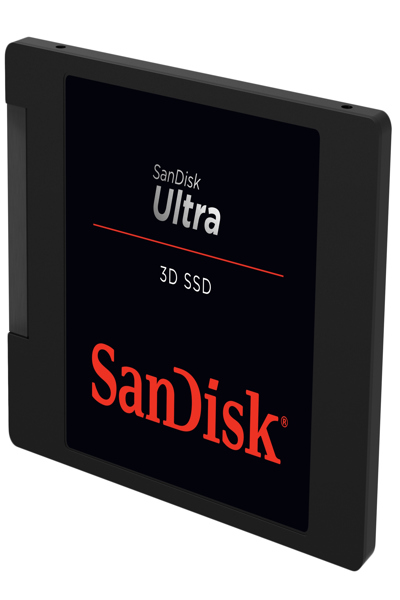 SanDisk Ultra 3D - SSD - 1 TB - internal - 2.5" - SDSSDH3-1T00-G25