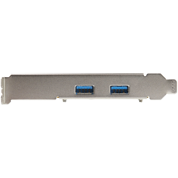 StarTech 2-port USB PCIe adapter - 10Gbit/s per port - USB 3.1/3.2 Gen 2 Type-A PCI Express 3.0 x2 host controller expansion card - Add-On Adapter Card - Full/Low Profile - Windows & Linux (PEXUSB312A3) - USB Adapter - PCIe 3.0 x4 Low-Profile - USB-C 3.1 Ge - PEXUSB312A3