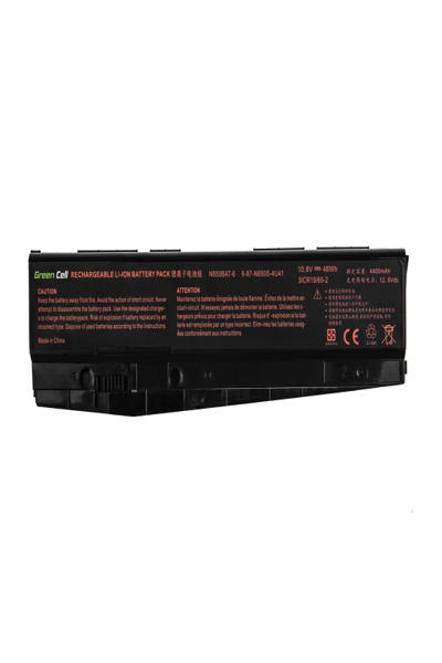 Green Cell Laptop battery (equivalent to: CLEVO N850BAT-6) - CL02