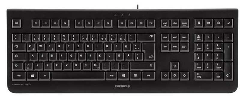 Cherry KC 1000 - Keyboard - Swiss - JK-0800CH-2