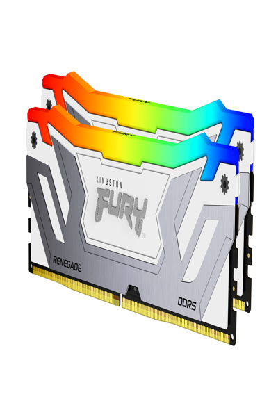KINGSTON 8800MT/S CL42 CUDIMM KIT OF 2 FURY RENEGADE RGB 48 GB DDR5 - KF588CU42RWAK2-48