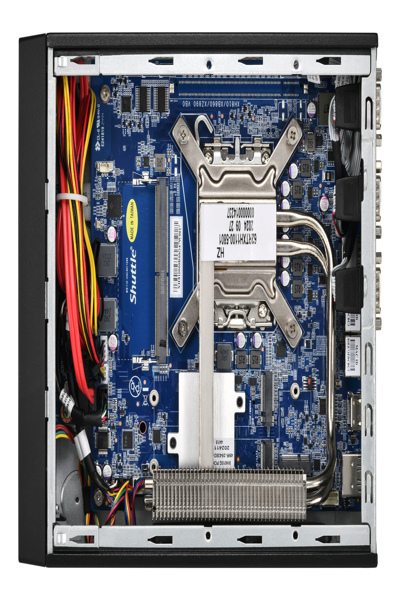 Shuttle Barebone slim XH810 - Barebone - Intel Socket 1851 (Core Ultra 100&200) - XH810