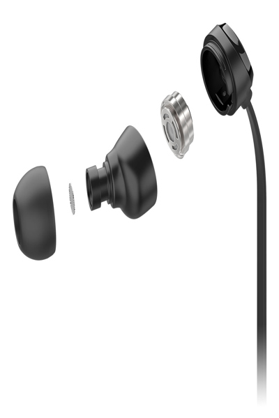 Motorola Solutions EARBUDS 3C-S schwarz