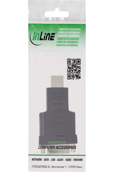 Adaptateur HDMI vers DVI mâle / 24+1 femelle plaqué or - 4K2K