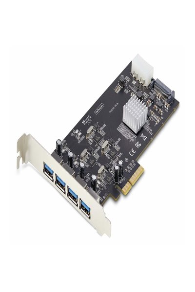 StarTech.com 4-portars USB-A PCIe-kort, USB 3.2 5 Gbps, 4x USB-kontroller - P5Q4A-USB-CARD