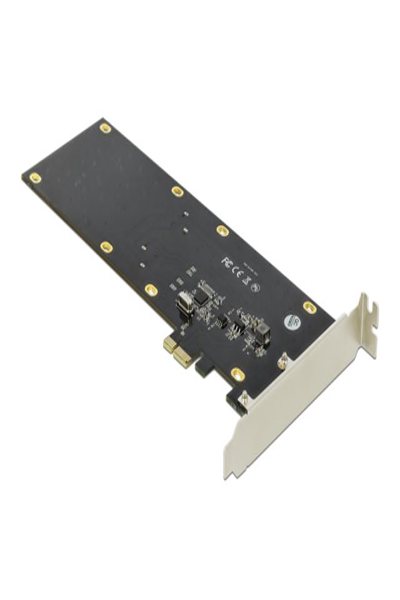 Delock PCI Express x1-kort för 2 x SATA-hårddiskar/SSD - 90348