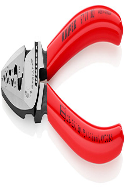 KNIPEX KN 97 71 180 Pince à sertir pour embouts