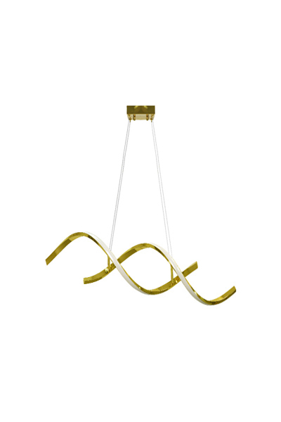 Lampe suspendue LED dorée Activejet AJE-STELLA