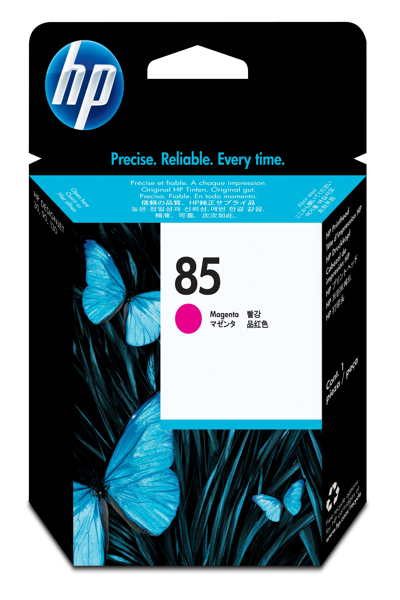 HP DesignJet 85 Ink Cartridge: Magenta, 69ml Original