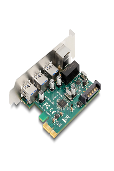 Delock Nätverksadapter - PCIe 2.0 - 90105