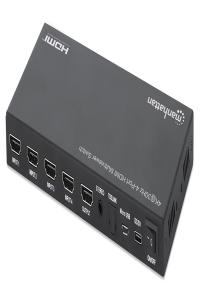 Manhattan 4K 30Hz HDMI Multiviewer Switch - Switch - Amount of ports: