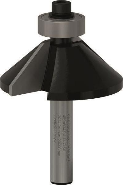 Bosch Fase-/BuendigfrÃƒÂ¤ser 6mm2608628448D1 34.9mm B 11.1mm L14.6mm G 56mm