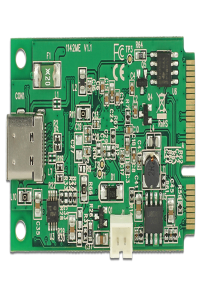 Delock Mini PCIe I/O PCIe full storlek 1 x USB Typ-C 3.1 Gen 2 - 95259