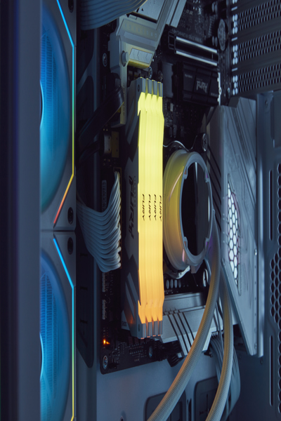 KINGSTON 8800MT/S CL42 CUDIMM KIT OF 2 FURY RENEGADE RGB 48 GB DDR5 - KF588CU42RWAK2-48