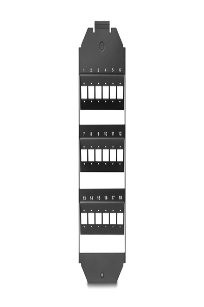 Delock Patchpanel - för SC simplex / LC duplex-kopplare - 88163