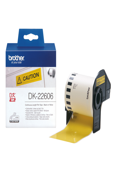Brother DK-22606 - Yellow - Roll (6.2 cm x 15.2 m) film - DK22606