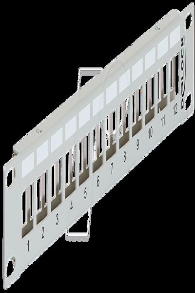 Delock Keystone Patch Panel - Patchpanel - 43327