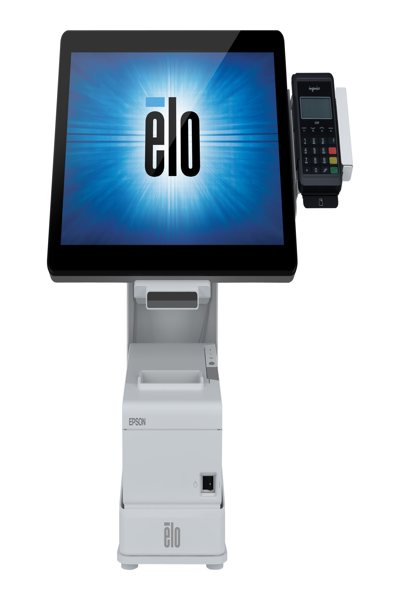 Elo Touch Solutions mPOS flip STD BLANC, imprimante 3 pouces