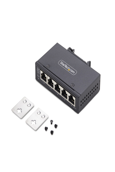 StarTech.com 5-portars ohanterad industriell Ethernet-switch - I51G-ETHERNET-SWITCH