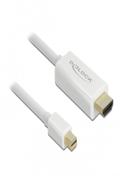 Delock Adapter cable - Mini DisplayPort male to HDMI male - 83707