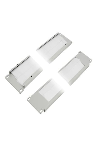 Delock Rack cable management panel with brush - 66536