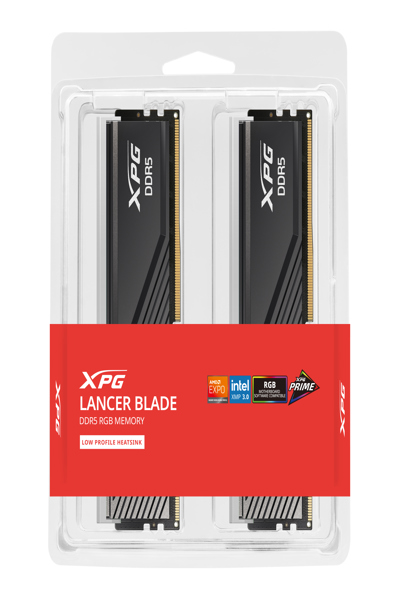 ADATA XPG Lancer 64GB DDR5-6000MHz RGB RAM-kit, svart - AX5U6000C3032G-DTLABRBK