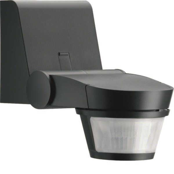Détecteur de mouvement sans fil Hager AP TRE521 batterie IP55 anthracite