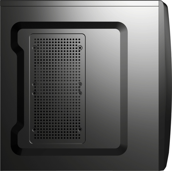 AeroCool CS-1102 miditower, svart, professionellt - EN58133