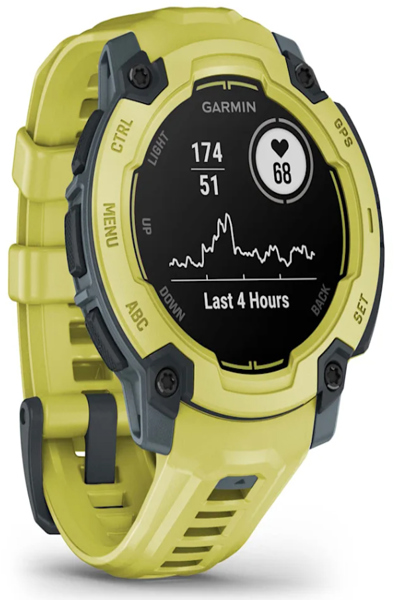 Garmin Instinct E Vert citron électrique