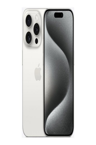 Apple iPhone 15 Pro 1000GB - White Titanium - 15.5 cm (6.1") - 2556 x 1179 pixels - 1 TB - 48 MP - iOS 17 - Titanium - White