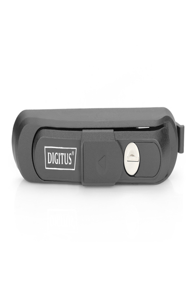 DIGITUS Swing Handle with Lock for Cabinets - DN-19-PHS-9473