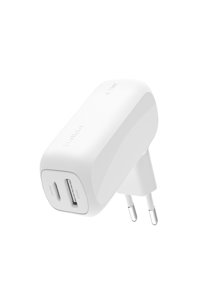 Belkin 42W-30W USB-C+12W Chargeur Double Mural
