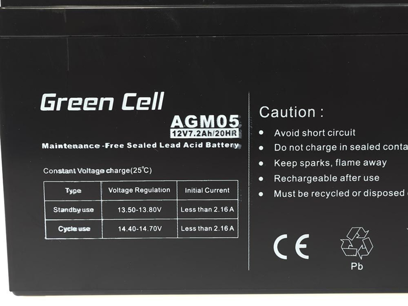 Green Cell AGM05 - Sealed Lead Acid (VRLA) - AGM05