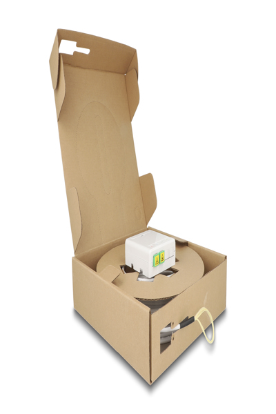 Delock Fiber-optic connection box (horizontal / vertical) - 85933