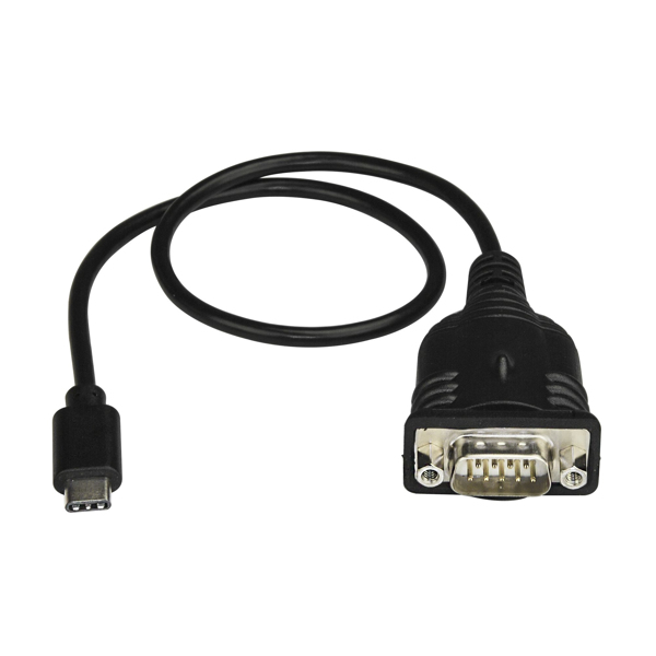 USB-C auf Seriell Adapter - USB C zu RS232 Kabel - USB Typ C auf DB9 Kabeladapter - Windows / MacOS / Linux kompatibel - ICUSB232C