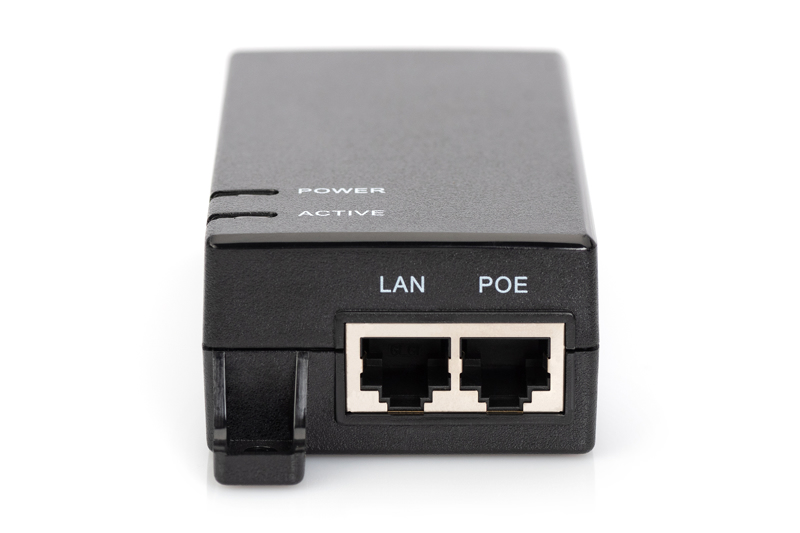 DIGITUS Gigabit PoE Injector 802.3af 48V 15.4W - DN-95102-1